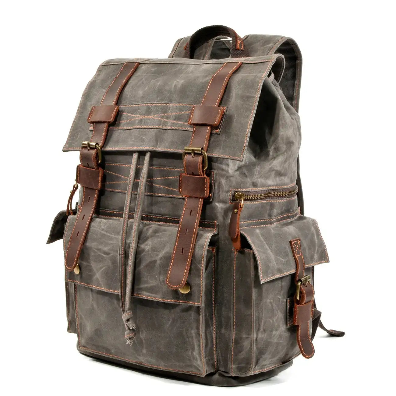 TrailMaster Waxed Canvas Rucksack