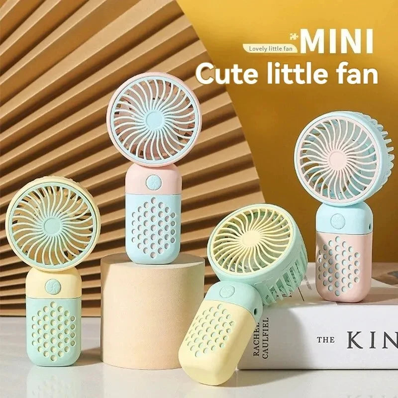 Nuevo ventilador de carga portátil (2025): Mini USB Pocket Breeze