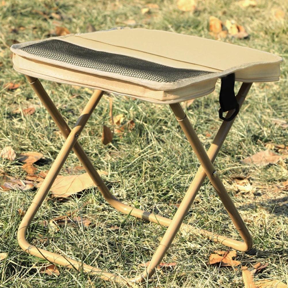 PackMate™ Folding Backpack Stool – Compact Outdoor Seat with Carry Bag