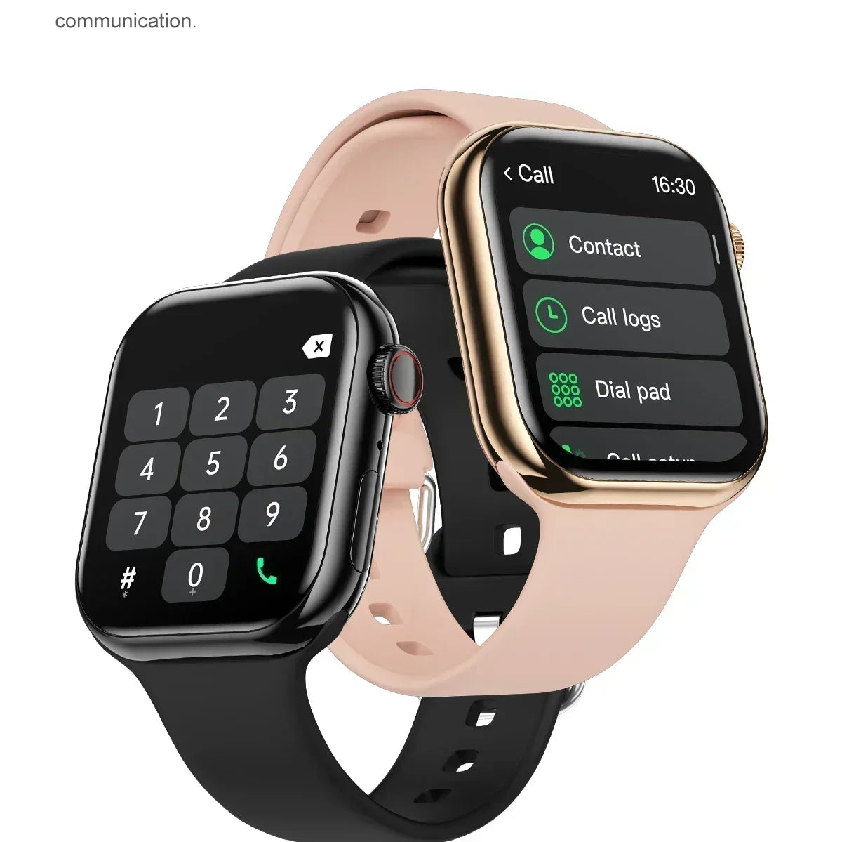 2025 Series 10 AquaLink GPS Smartwatch – NFC, Waterproof, for iPhone & Android