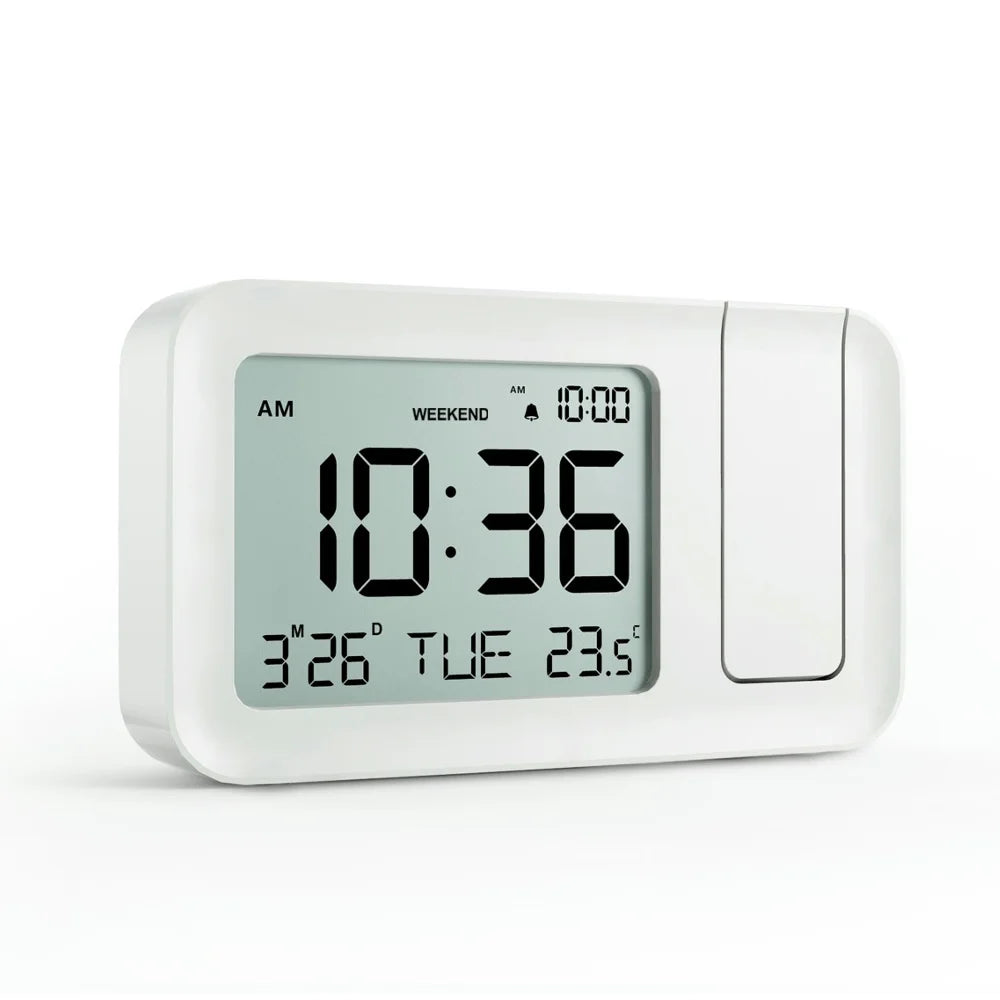 ProTime Glow – LED Projection Alarm Clock for Modern Bedrooms