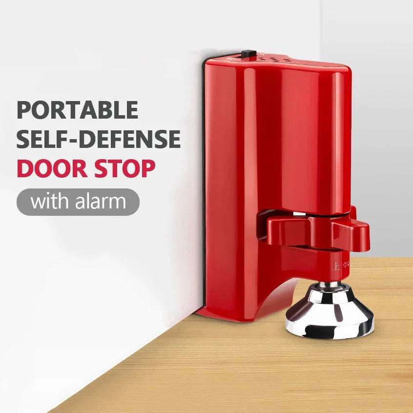 TravelGuard Door Lock & Stopper – Portable Room Security
