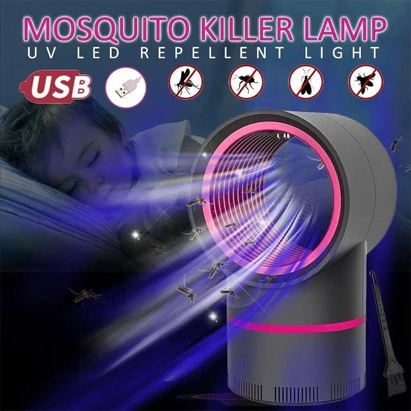 NightGuard Mute Mosquito Lamp – USB-Powered Insect Catcher