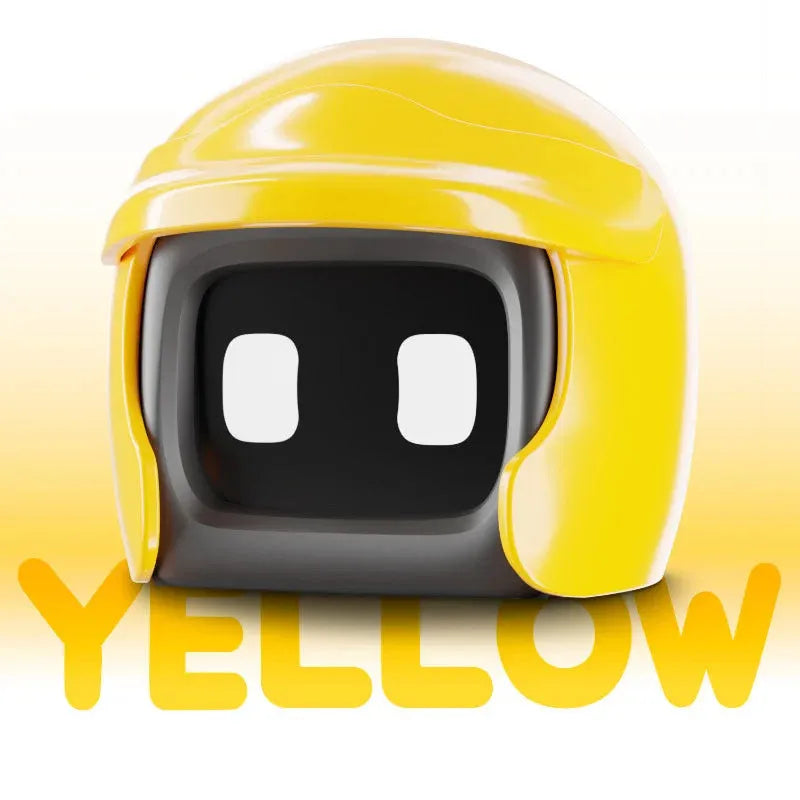 Poki Q-Version Helmet Toy – Cute Car Robot for Kids' Fun & Play"