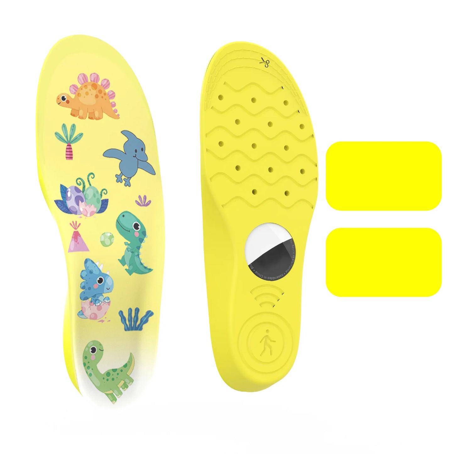 SecureStep AirTag-Compatible Insole – Hidden Tracker Mount