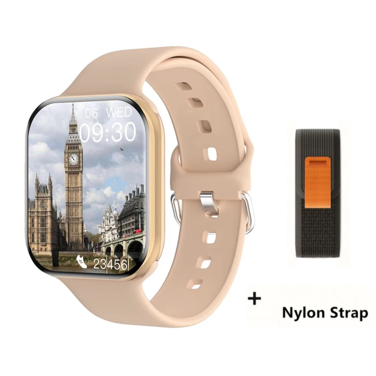 2025 Series 10 AquaLink GPS Smartwatch – NFC, Waterproof, for iPhone & Android