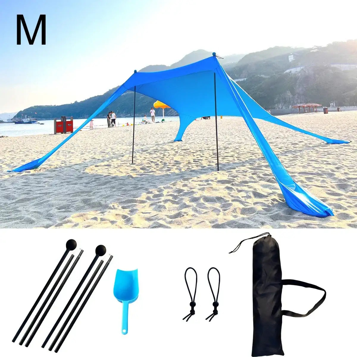 SunShield Pro – UV Protection Beach Tent