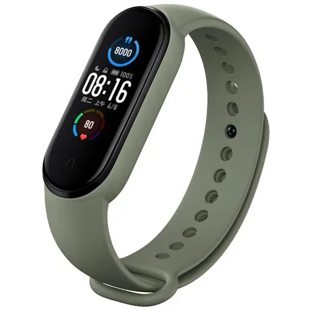 FlexFit Strap β Silicone Wristband for Mi Band 3β7