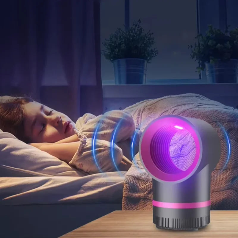 NightGuard Mute Mosquito Lamp – USB-Powered Insect Catcher