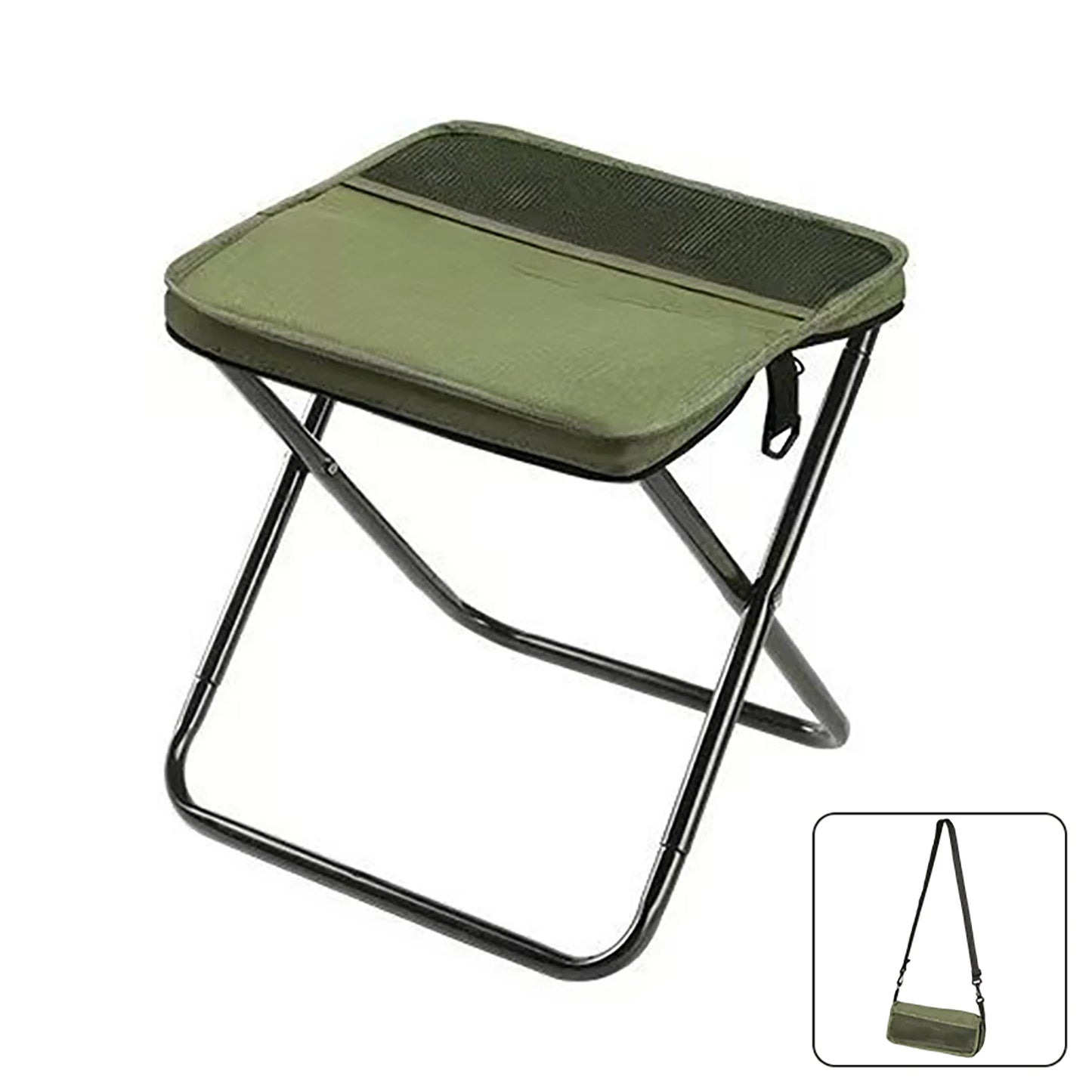 PackMate™ Folding Backpack Stool – Compact Outdoor Seat with Carry Bag