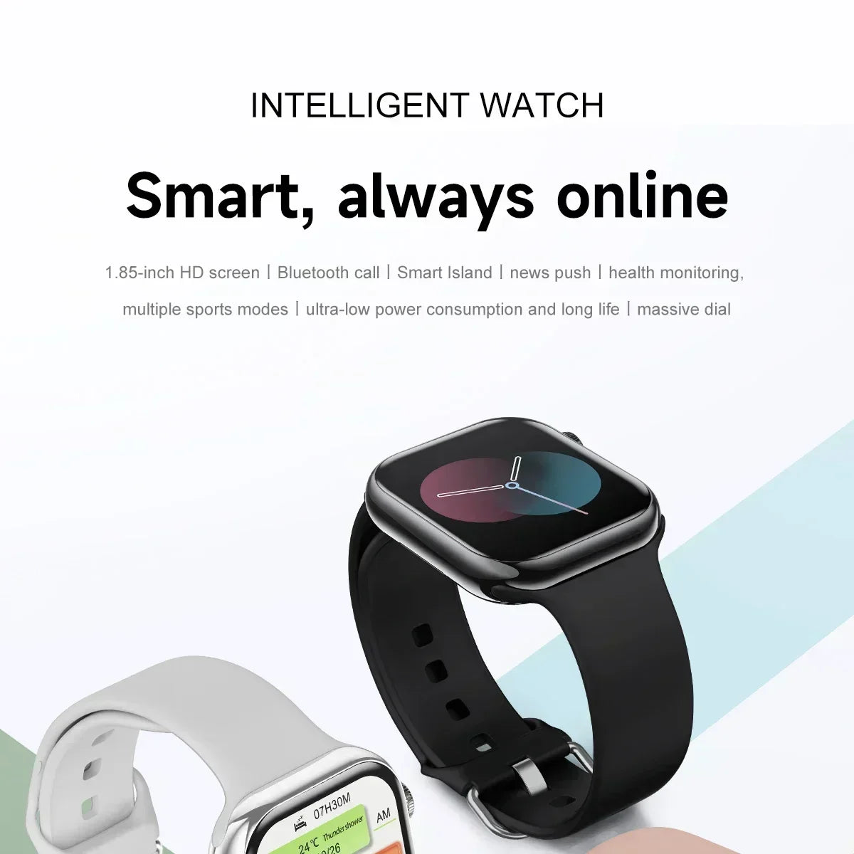 2025 Series 10 AquaLink GPS Smartwatch – NFC, Waterproof, for iPhone & Android