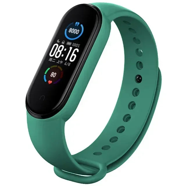 FlexFit Strap β Silicone Wristband for Mi Band 3β7