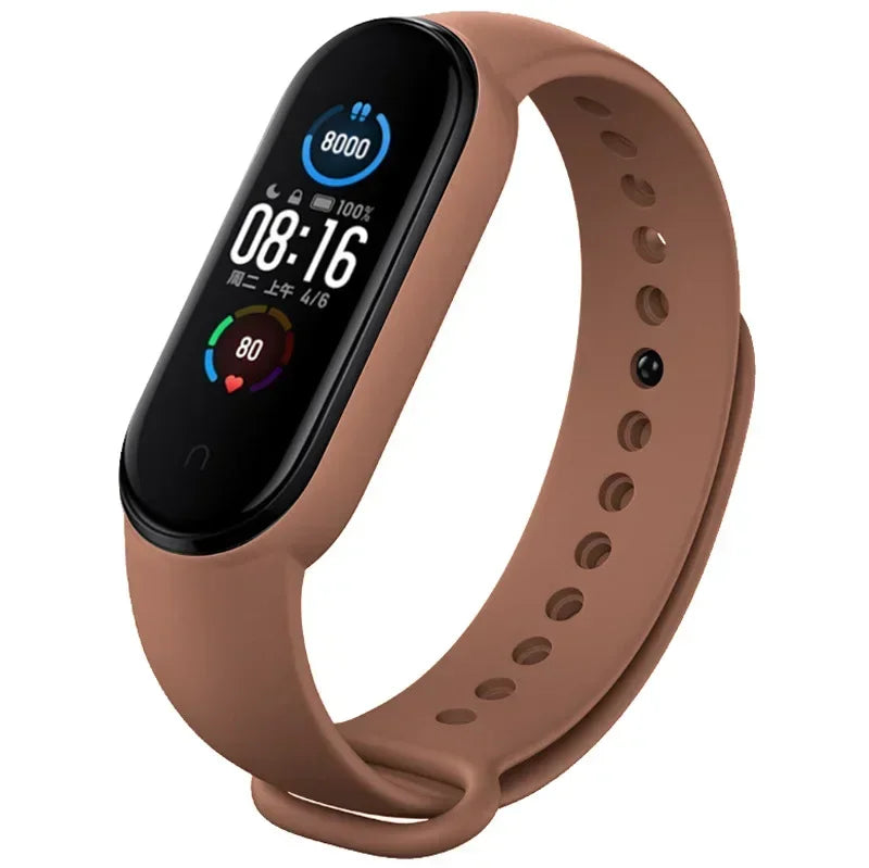 FlexFit Strap β Silicone Wristband for Mi Band 3β7
