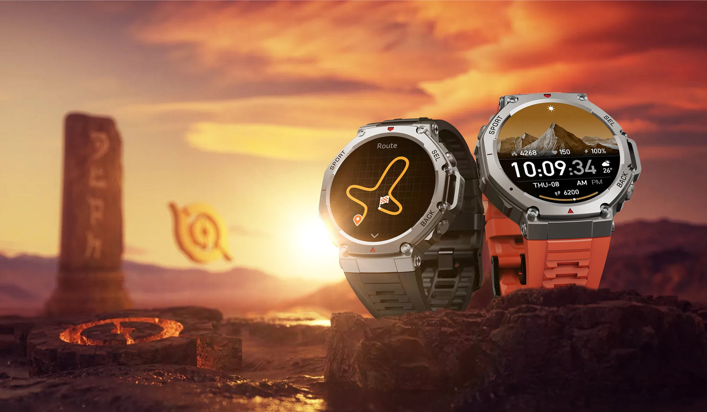 IronPeak Ultra GPS Watch – Military-Style, Dual-Band GNSS, 5 ATM