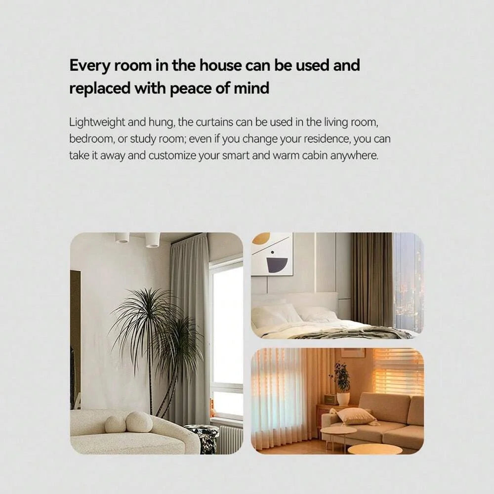 Roman Track Curtain Robot – Zigbee, Alexa/Google/Siri