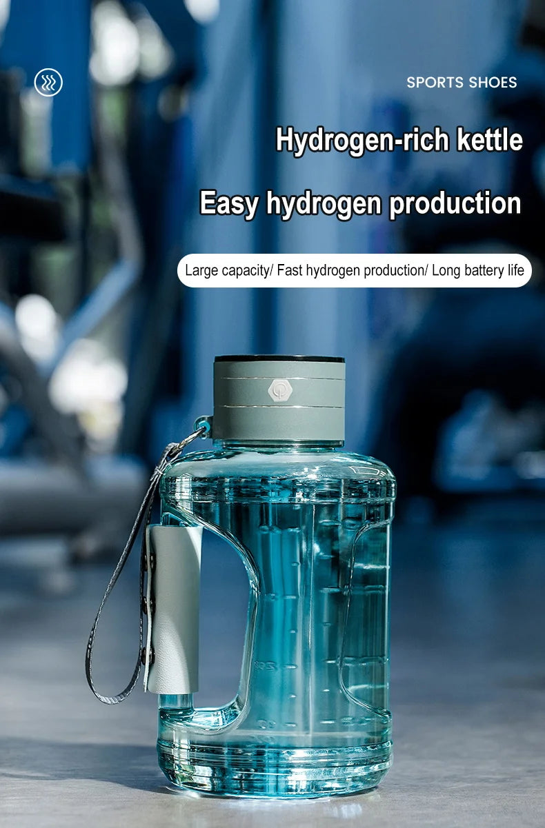 HydroPure 1500 – Portable Hydrogen Water Bottle with Ioniser & Filter