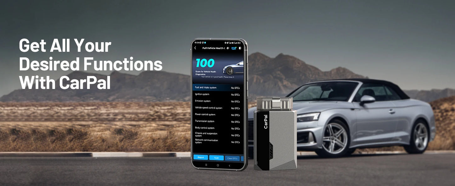 AutoDiagnose Car Scanner: Bluetooth OBD2 for Smog & System Check