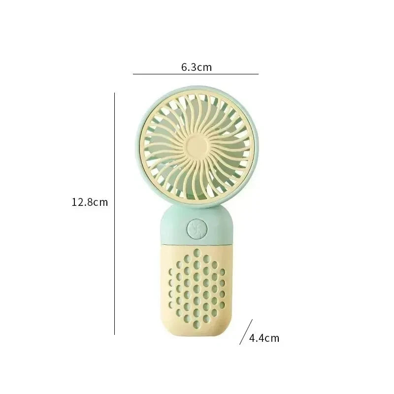 Nuevo ventilador de carga portátil (2025): Mini USB Pocket Breeze