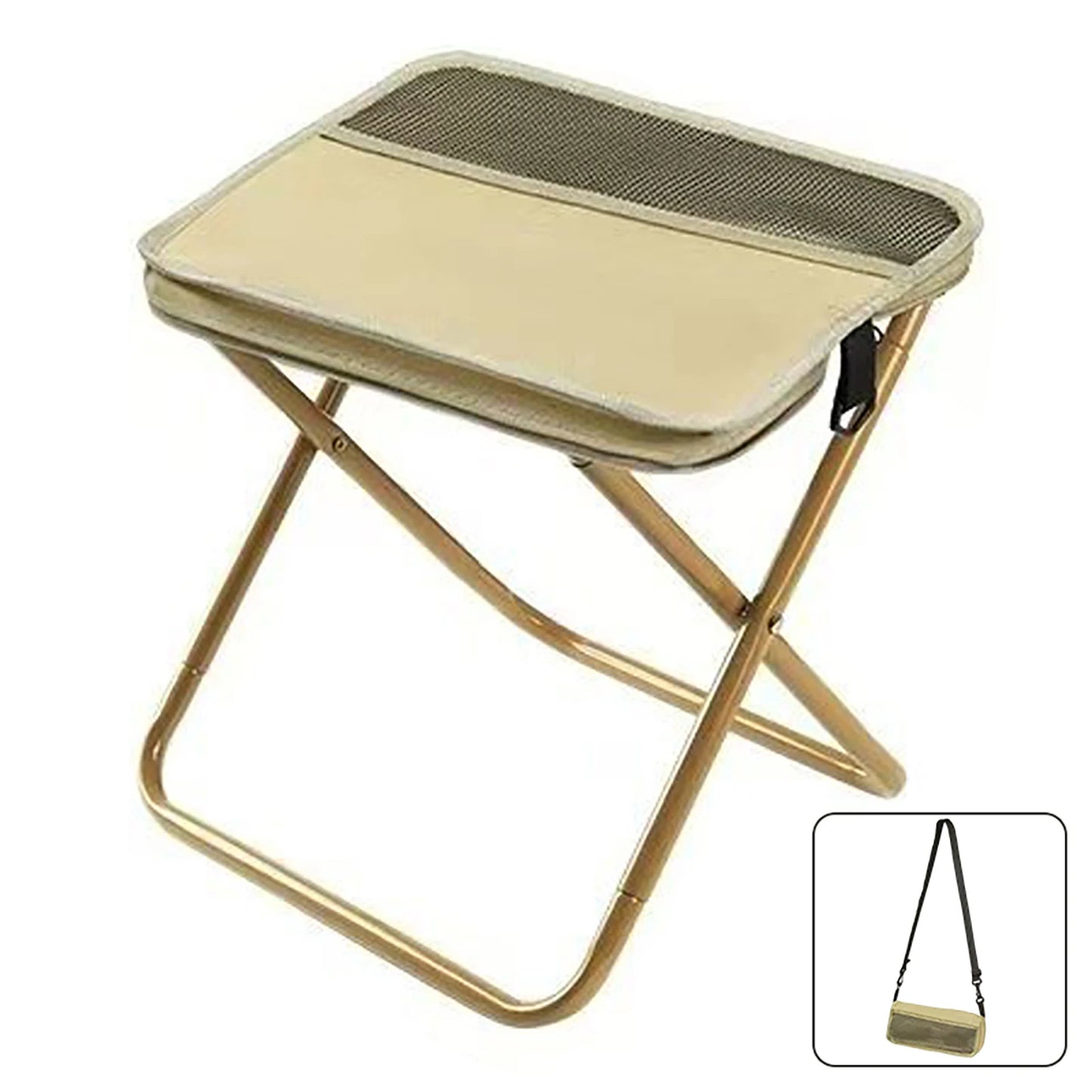 PackMate™ Folding Backpack Stool – Compact Outdoor Seat with Carry Bag