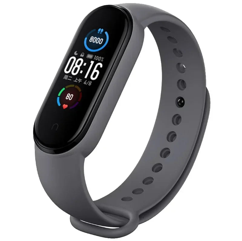 FlexFit Strap β Silicone Wristband for Mi Band 3β7