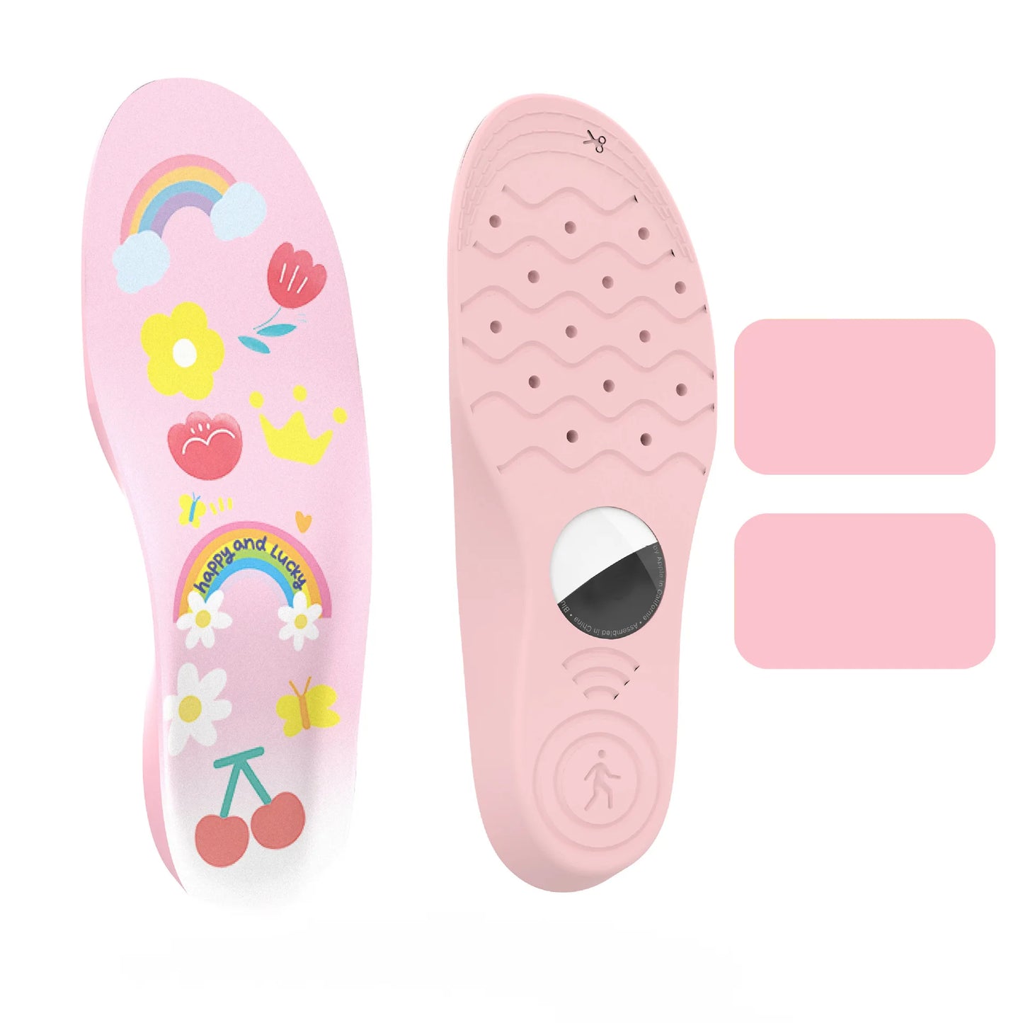 SecureStep AirTag-Compatible Insole – Hidden Tracker Mount