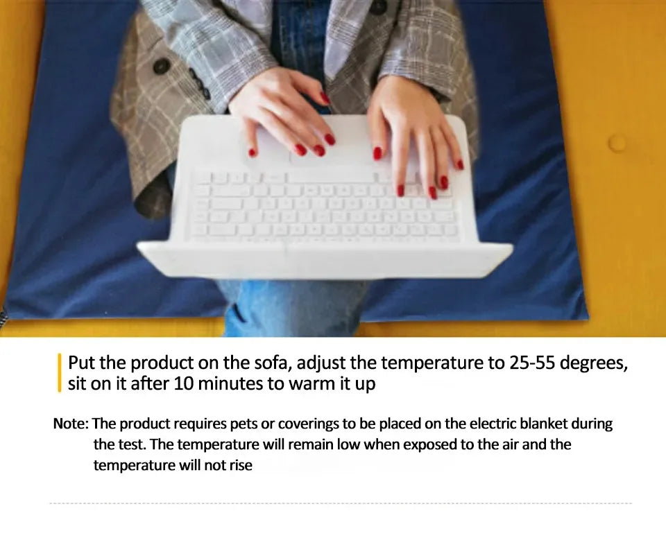 PawHeat Deluxe – Waterproof Electric Pet Heating Blanket