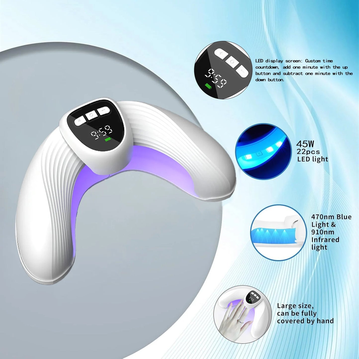 MycoBeam Nail Fungus Laser – Home Use