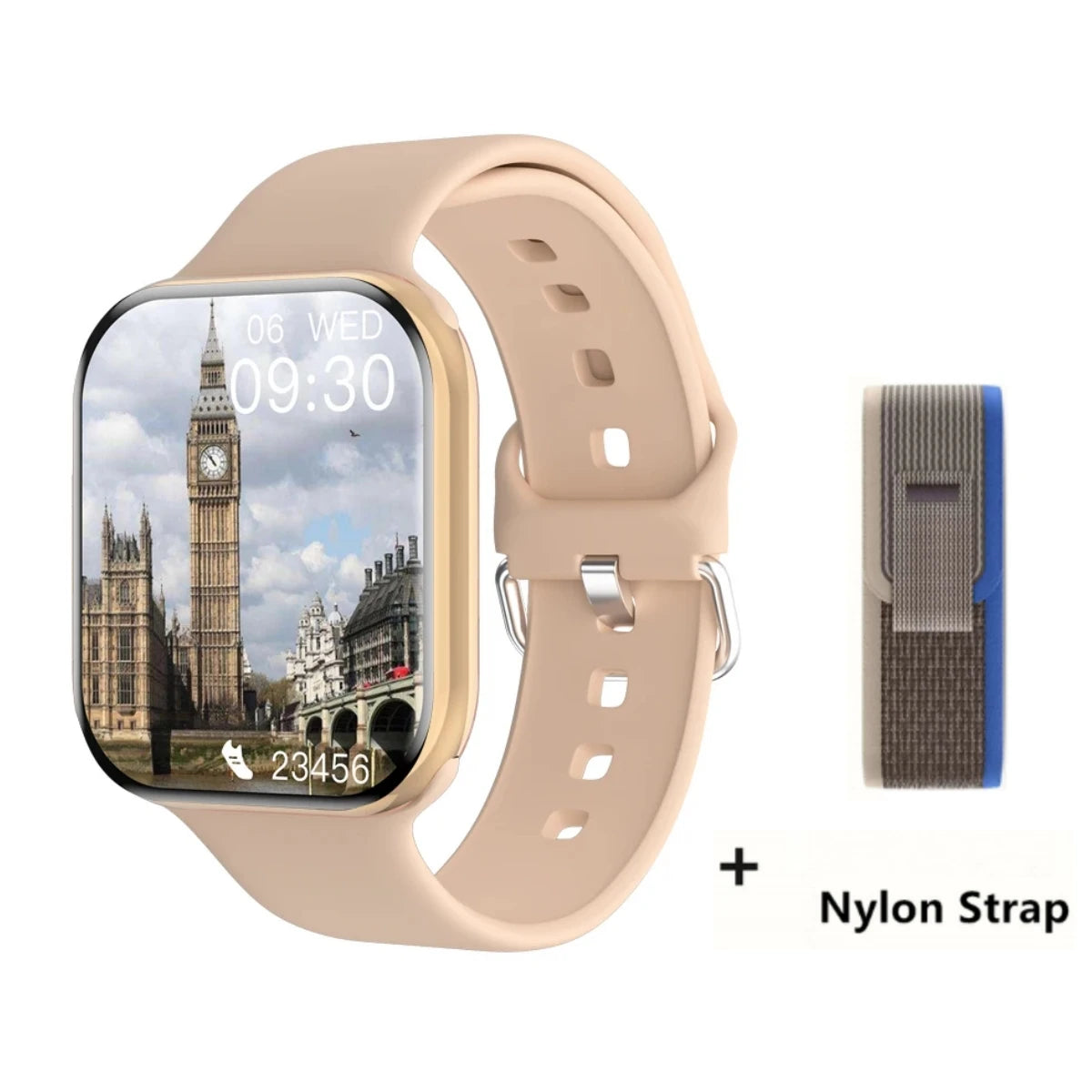 2025 Series 10 AquaLink GPS Smartwatch – NFC, Waterproof, for iPhone & Android