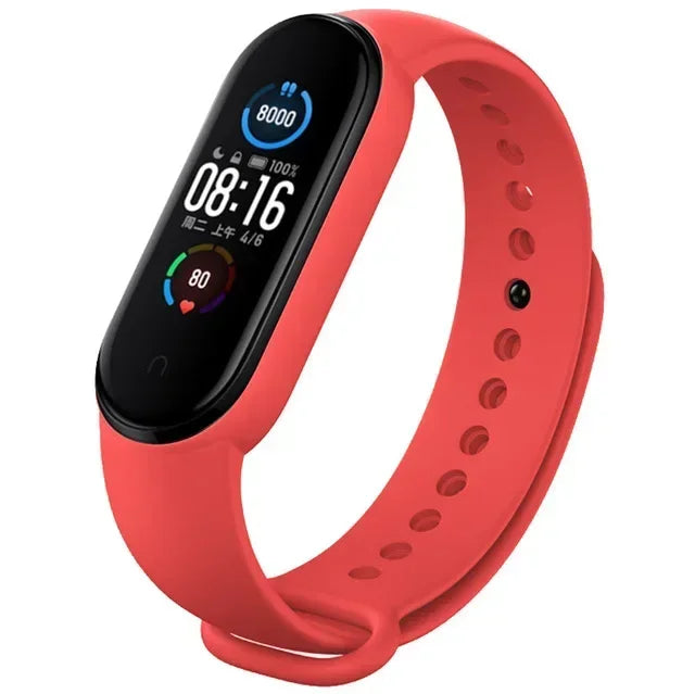 FlexFit Strap β Silicone Wristband for Mi Band 3β7