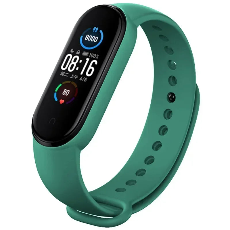 FlexFit Strap β Silicone Wristband for Mi Band 3β7