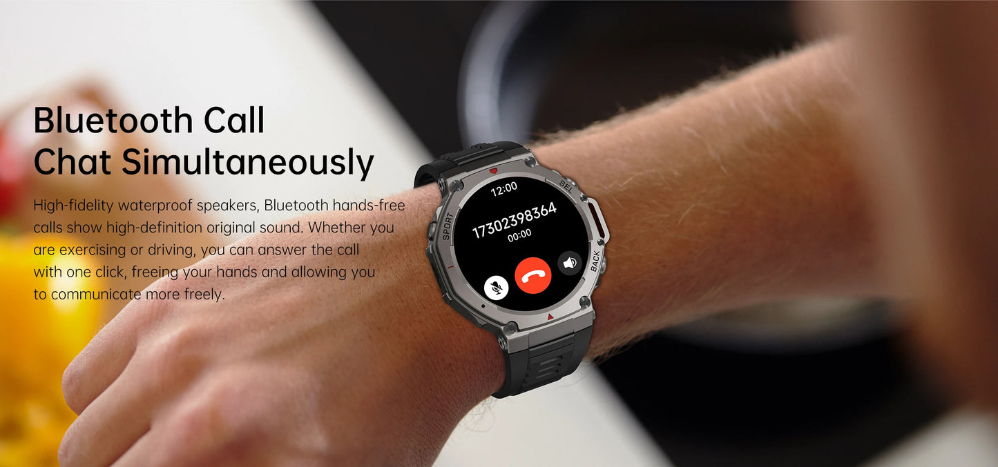 IronPeak Ultra GPS Watch – Military-Style, Dual-Band GNSS, 5 ATM
