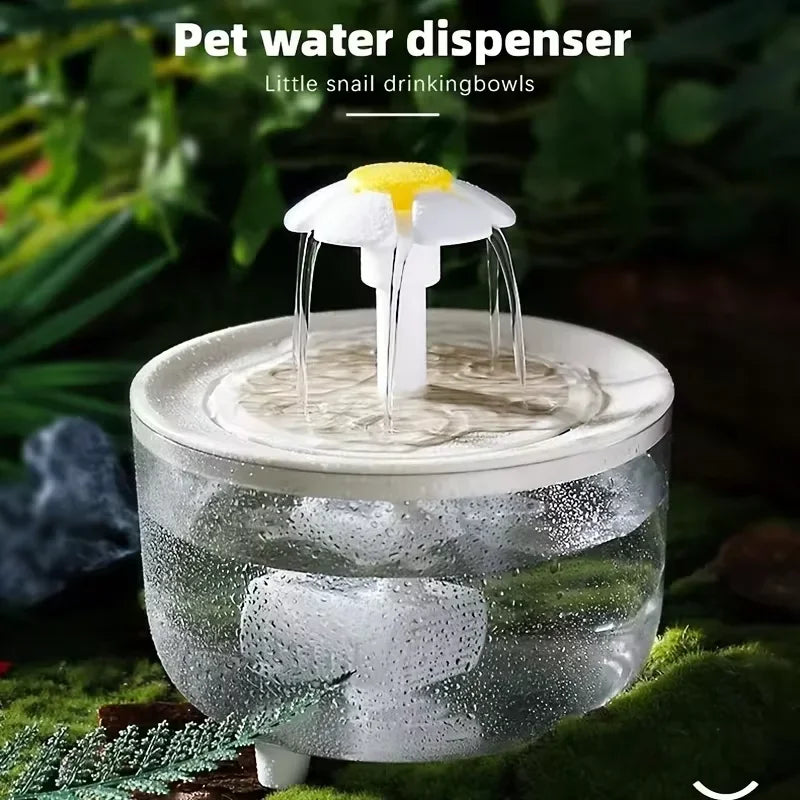 AquaWhisker 1.2L Pet Drinking Fountain – Ultra-Quiet, USB & Filtered