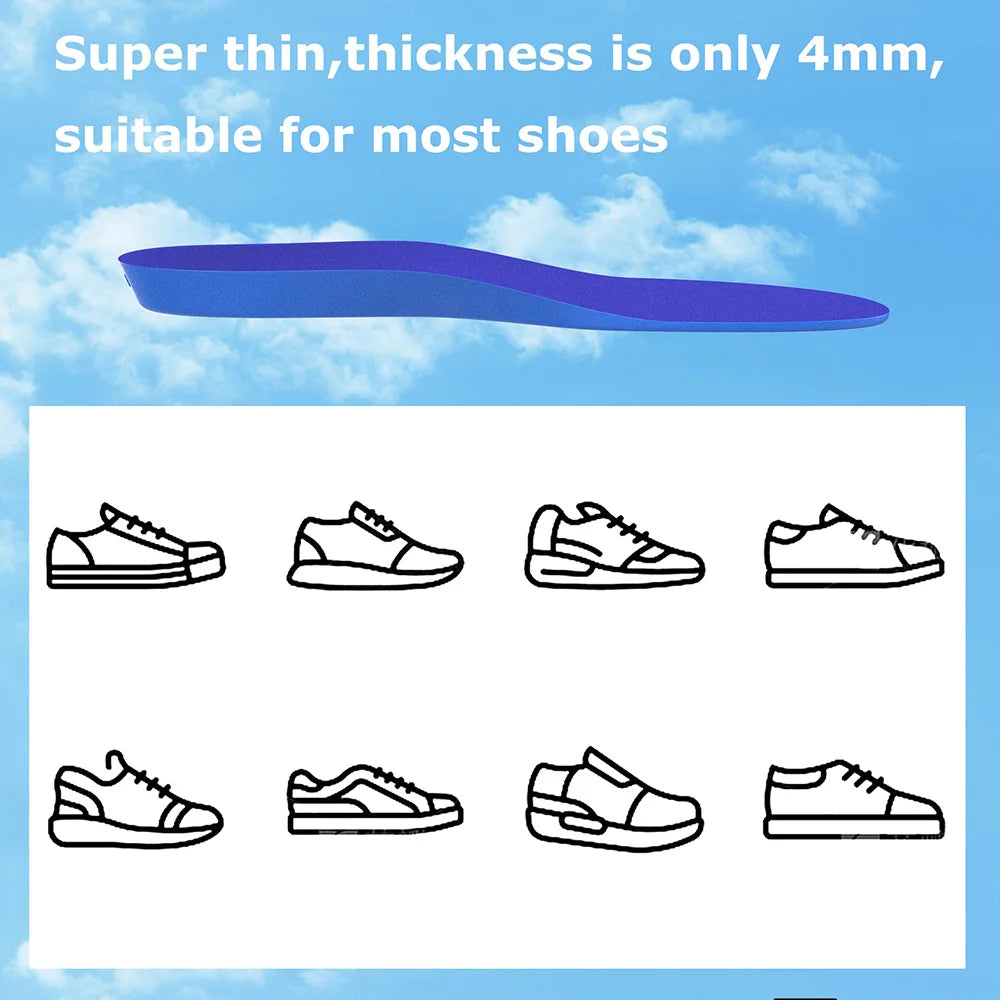 SecureStep AirTag-Compatible Insole – Hidden Tracker Mount