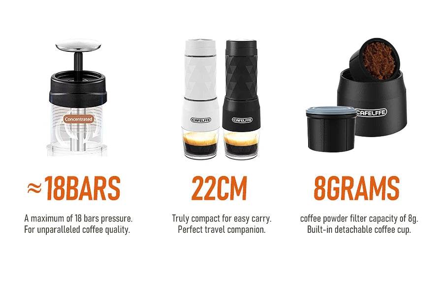 PressBrew Pro – Hot & Cold Capsule Coffee on the Go