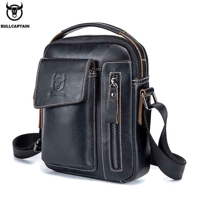 UrbanCarry Leather Messenger Bag