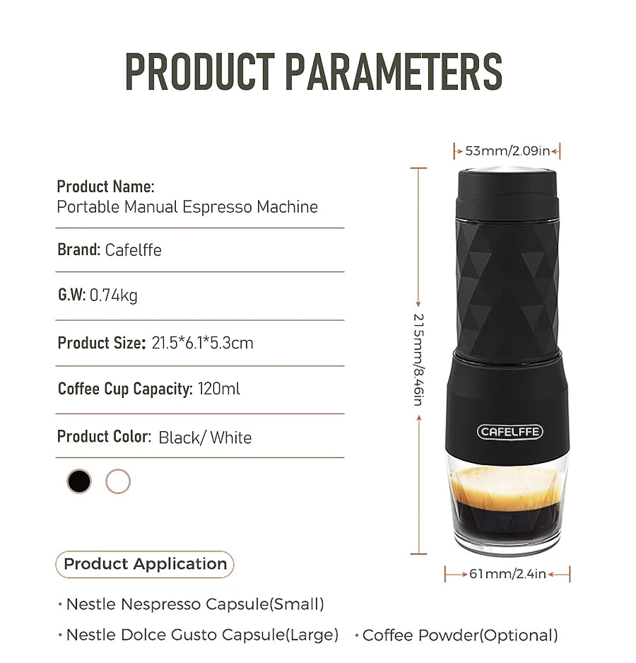 PressBrew Pro – Hot & Cold Capsule Coffee on the Go