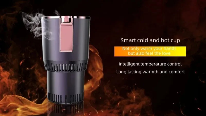 ThermoCruise Duo – Rapid Heat & Cool Mug for Car, Home & Office