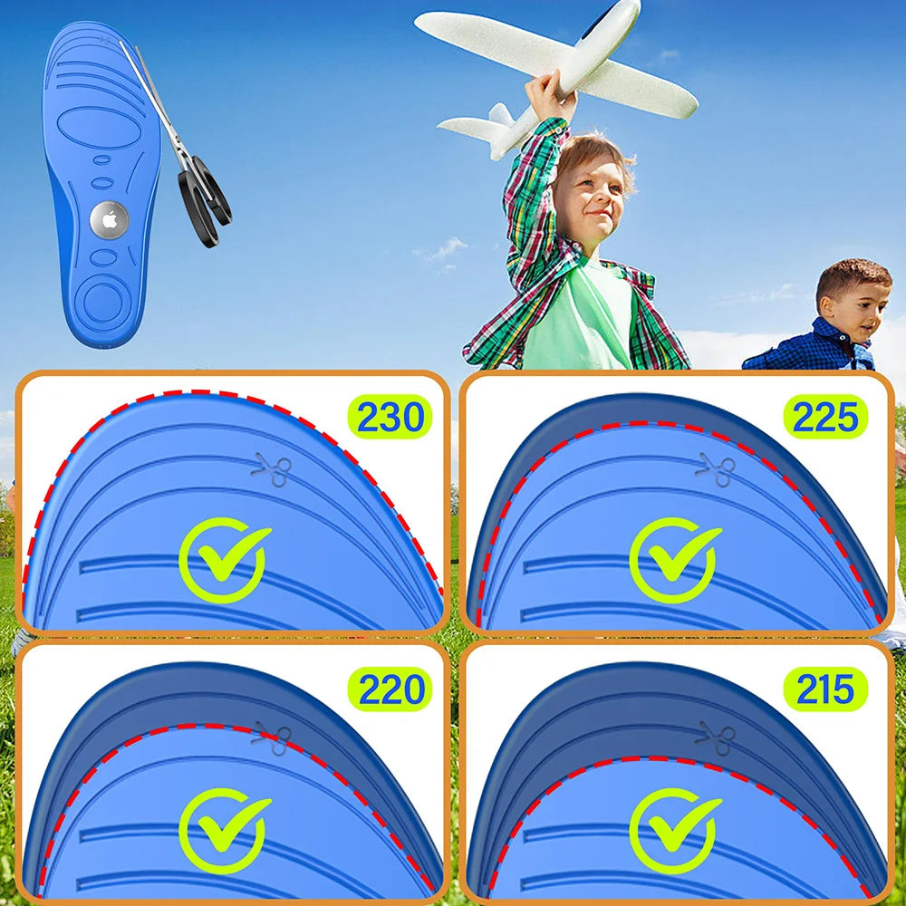 SecureStep AirTag-Compatible Insole – Hidden Tracker Mount
