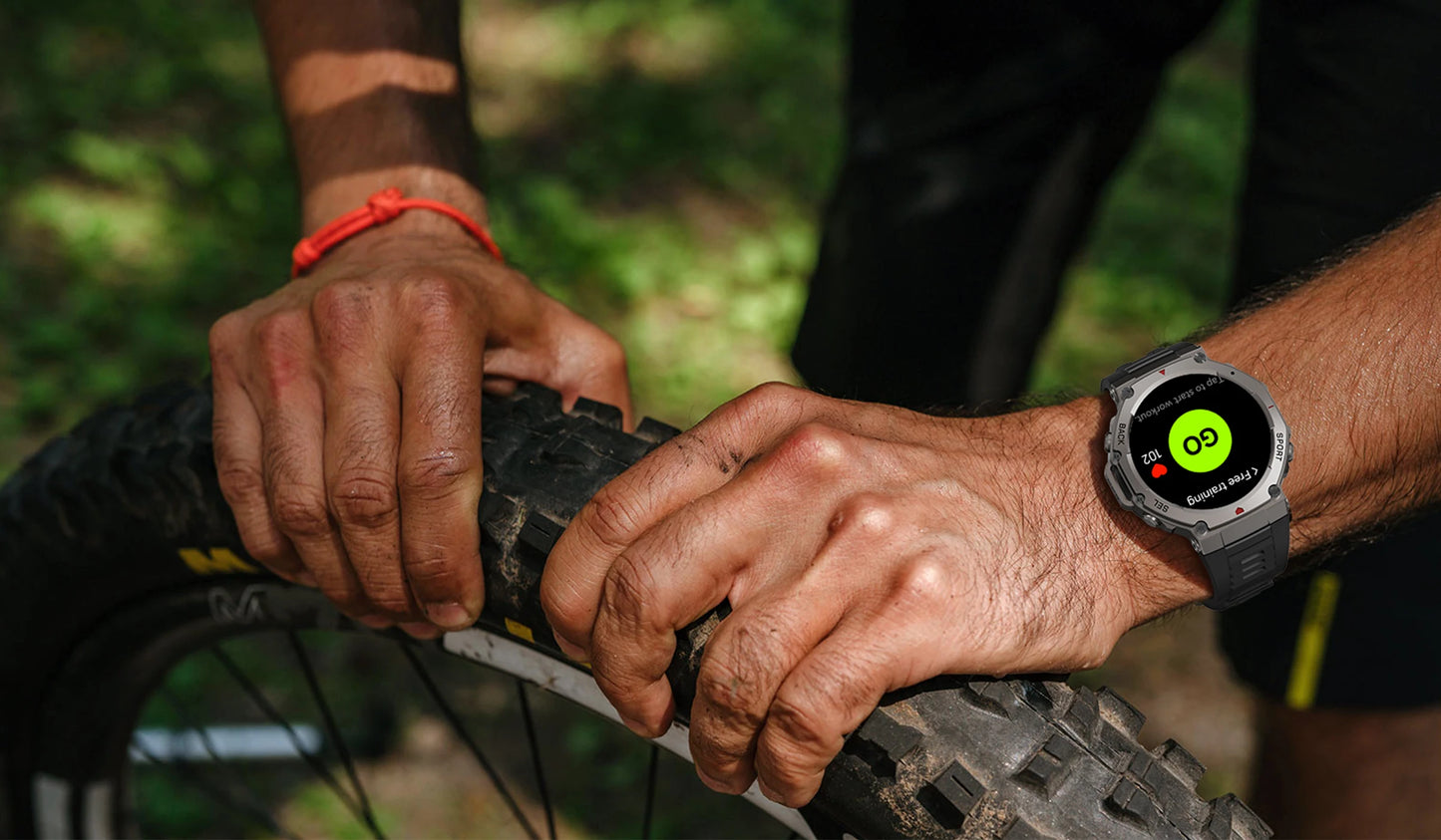 IronPeak Ultra GPS Watch – Military-Style, Dual-Band GNSS, 5 ATM