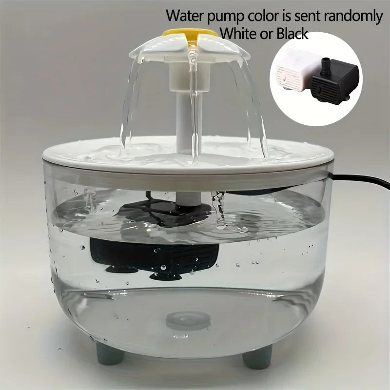 AquaWhisker 1.2L Pet Drinking Fountain – Ultra-Quiet, USB & Filtered