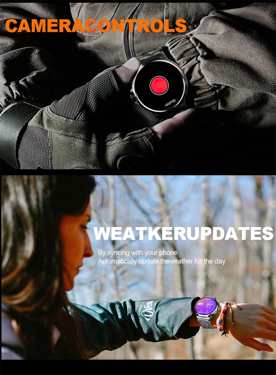 MetroTrack 1.85" GPS Smartwatch – Ultra-HD AMOLED, 710 mAh Battery