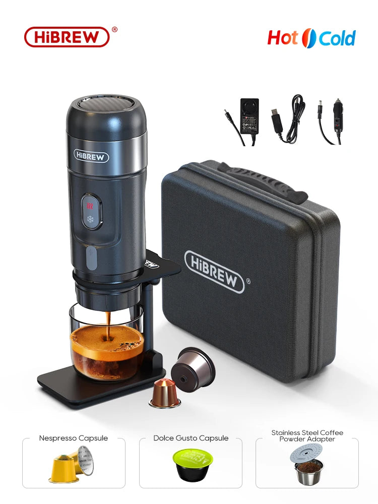 BrewGo Elite – Portable Espresso Maker for Car & Home