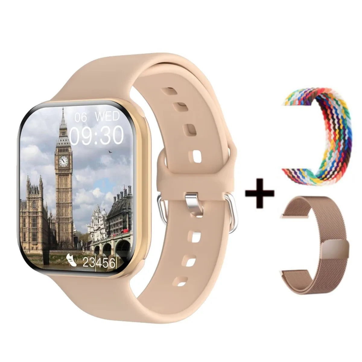 2025 Series 10 AquaLink GPS Smartwatch – NFC, Waterproof, for iPhone & Android
