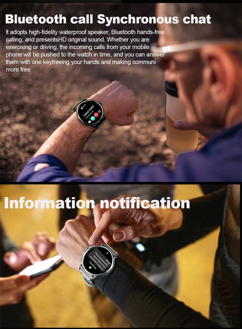 MetroTrack 1.85" GPS Smartwatch – Ultra-HD AMOLED, 710 mAh Battery