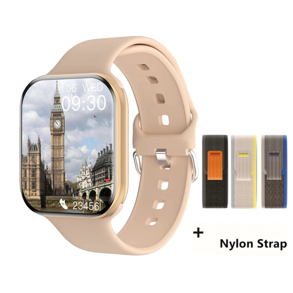 2025 Series 10 AquaLink GPS Smartwatch – NFC, Waterproof, for iPhone & Android