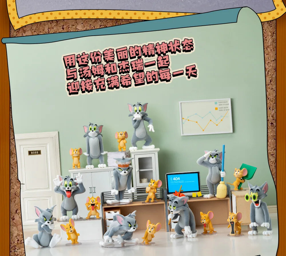 Tom & Jerry Mood Series Blind Box – Collectible Desk Figurines