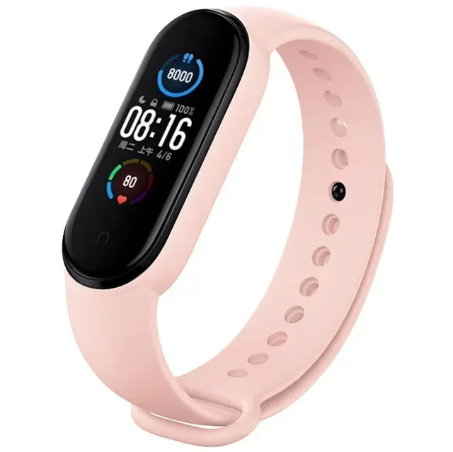 FlexFit Strap β Silicone Wristband for Mi Band 3β7