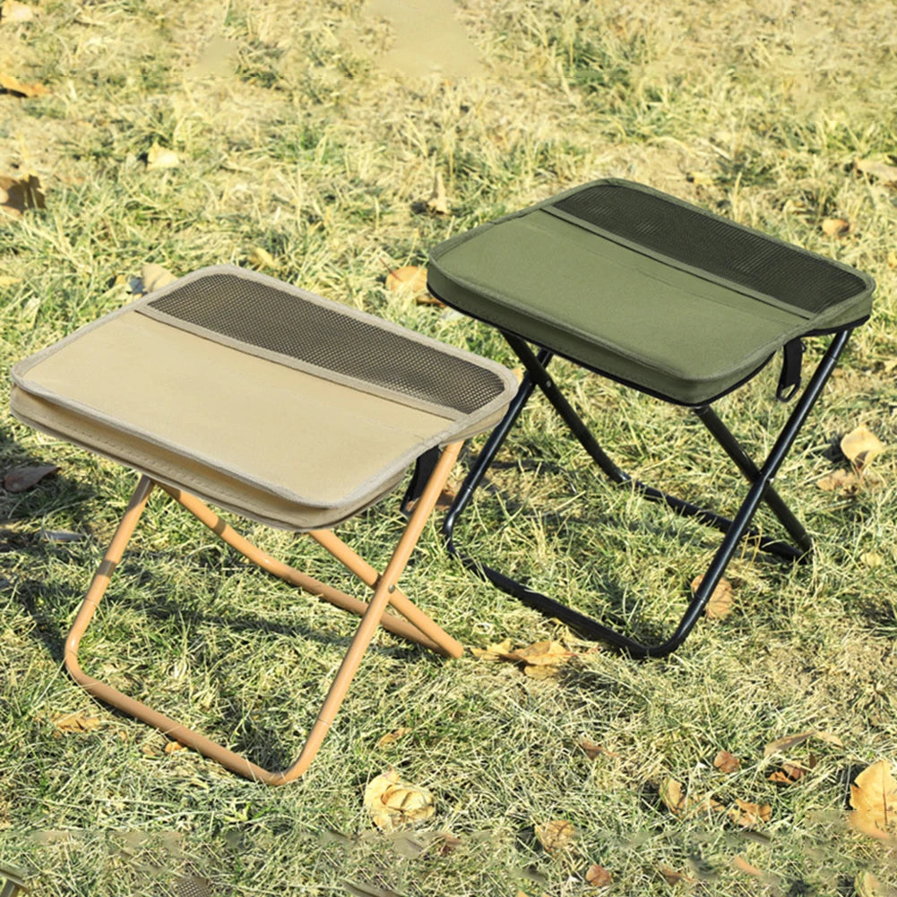 PackMate™ Folding Backpack Stool – Compact Outdoor Seat with Carry Bag