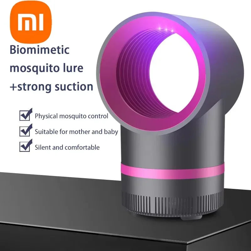 NightGuard Mute Mosquito Lamp – USB-Powered Insect Catcher