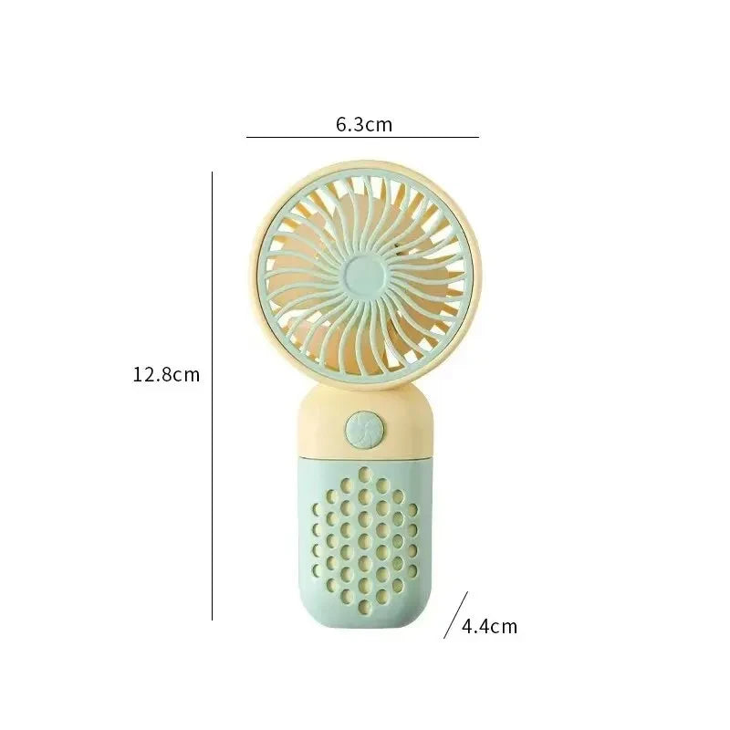 Nuevo ventilador de carga portátil (2025): Mini USB Pocket Breeze